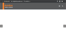 Tablet Screenshot of fairfaxmarble.com